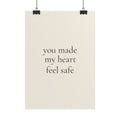 You Made My Heart Feel Safe