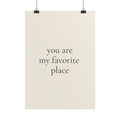 You Are My Favorite Place – Poster für Hundeliebhaber